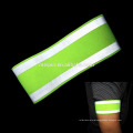 Custom High Visibility Fluorescent Yellow or Orange Sports Reflective Armband